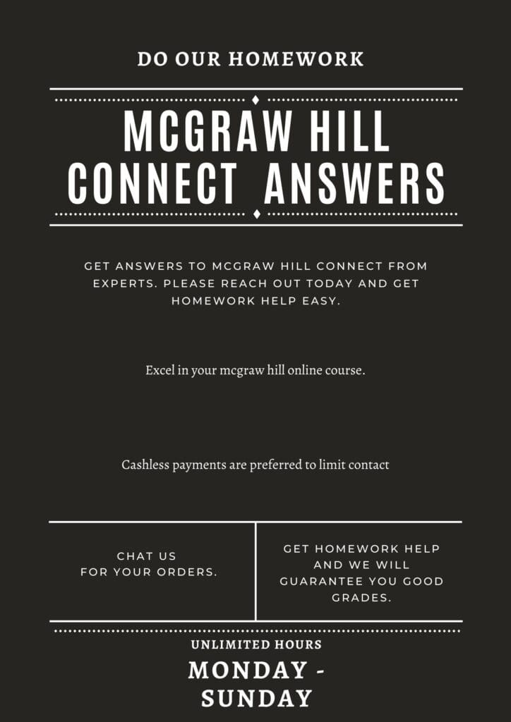McGraw hill connect answers