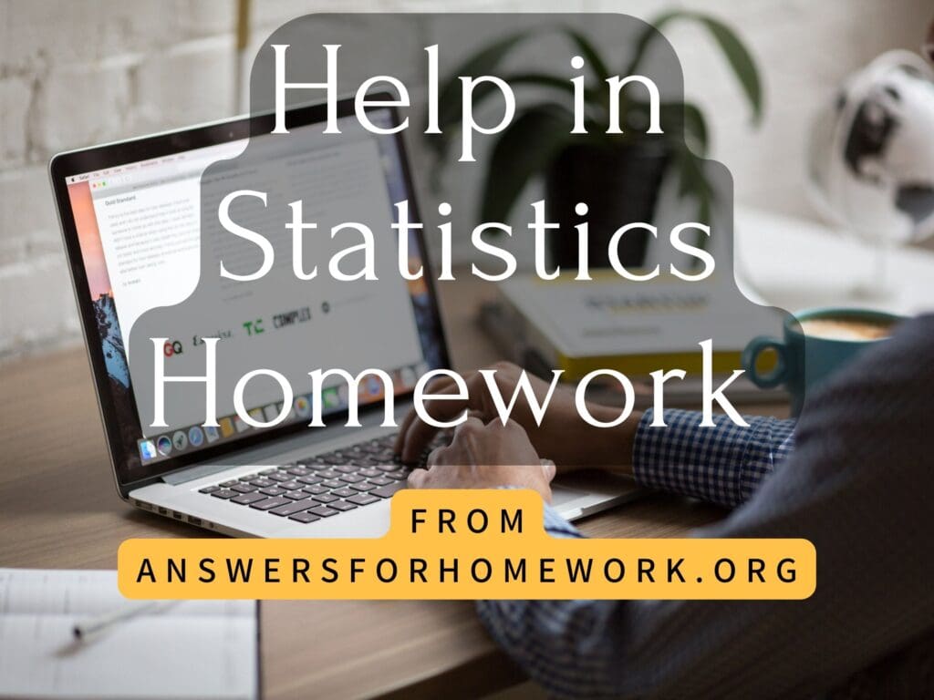 statistics homework help